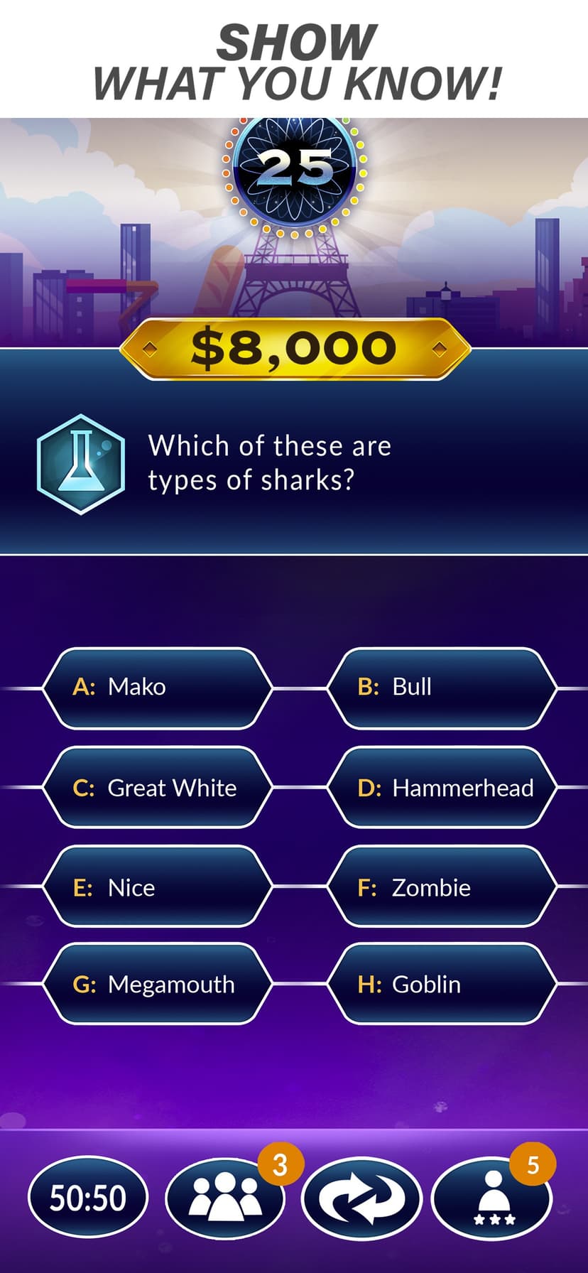 Millionaire Trivia: TV Game screenshot 1 - screenshot
