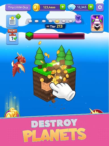 Tiny Worlds: Dragon Idle games screenshot 9 - screenshot