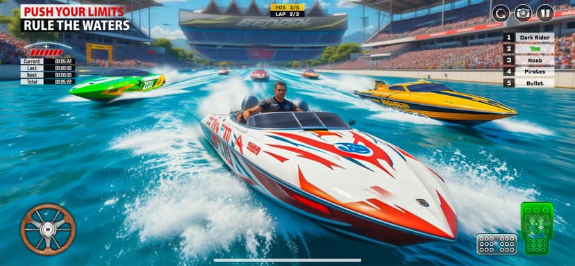 Boat Racing Driving Game 3d screenshot 2 - screenshot