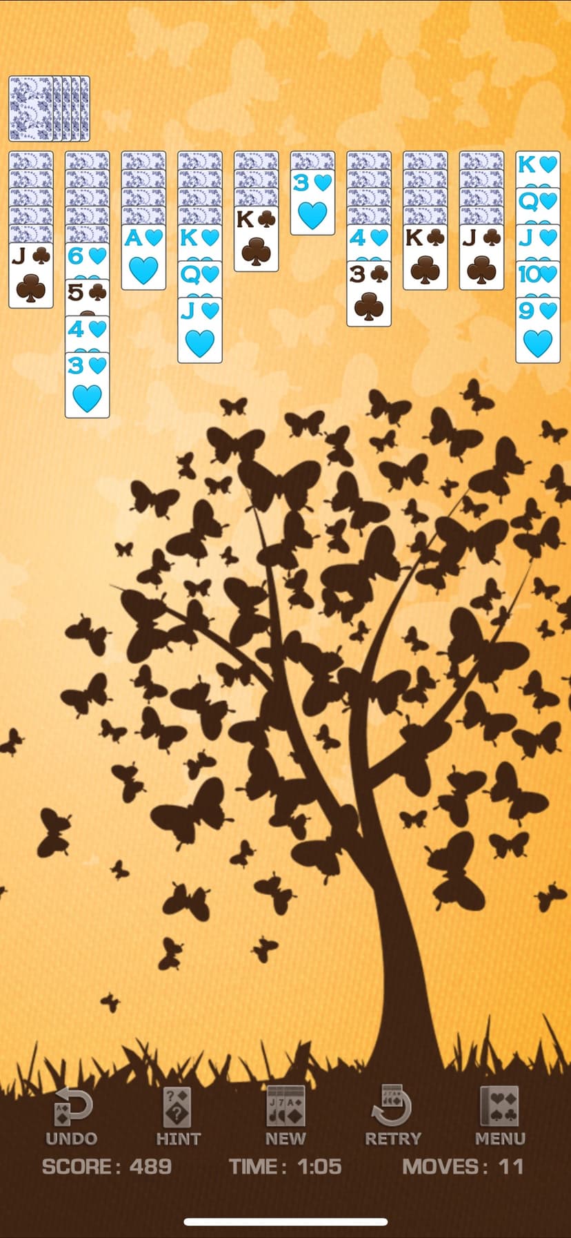 Spider Solitaire Pro! screenshot 6 - screenshot