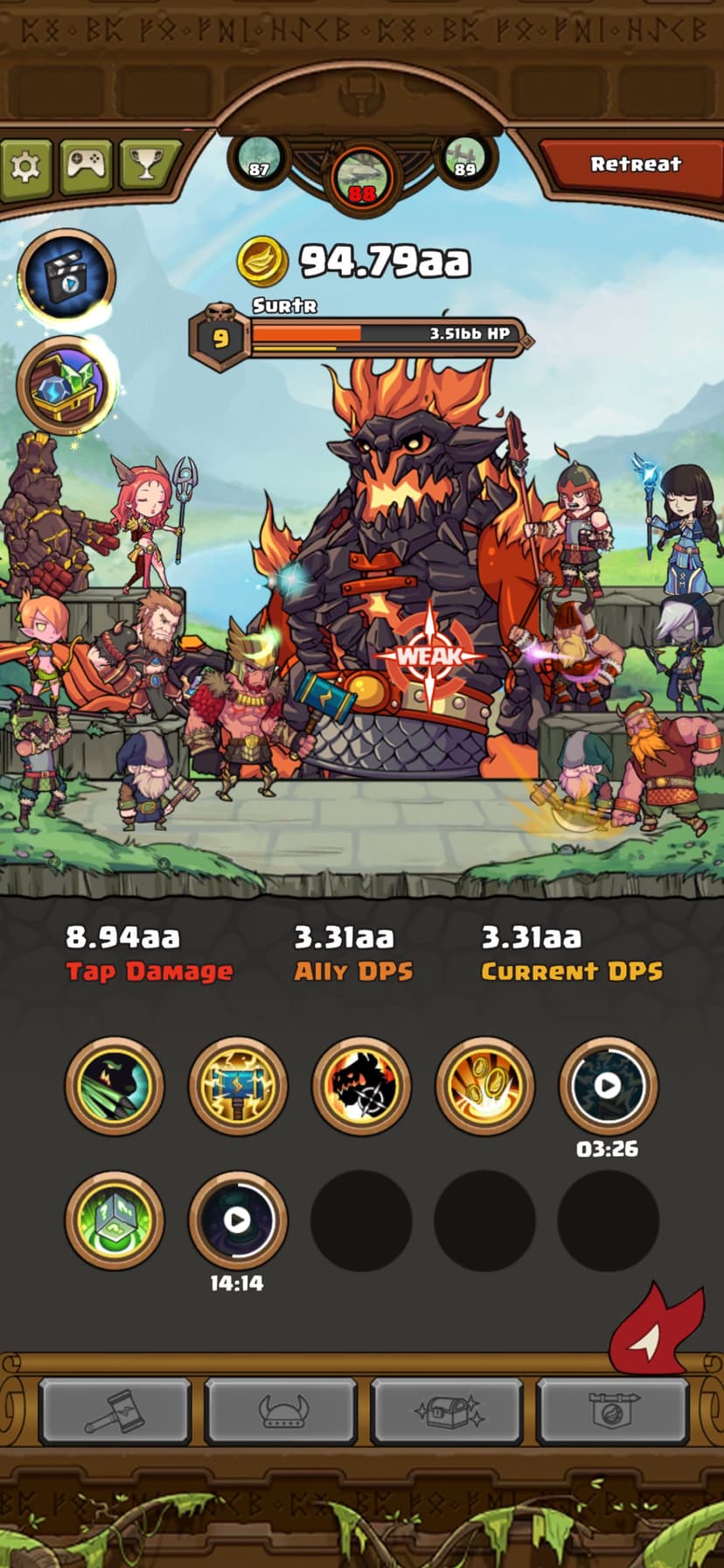 Thor : War of Tapnarok screenshot 7 - screenshot