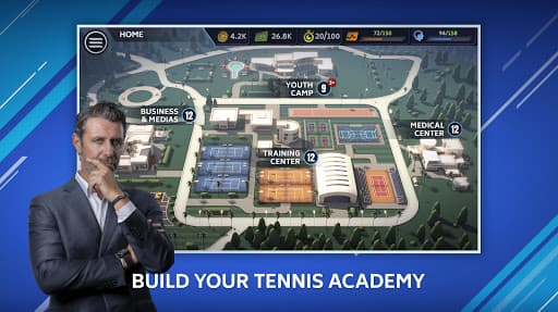 Tennis Manager Mobile screenshot 1 - screenshot