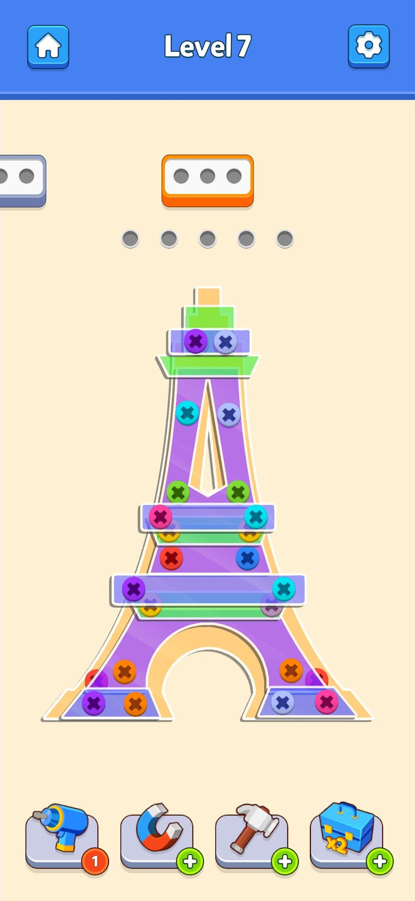 Screw Pin Jam Puzzle Nuts Bolt screenshot 3 - screenshot