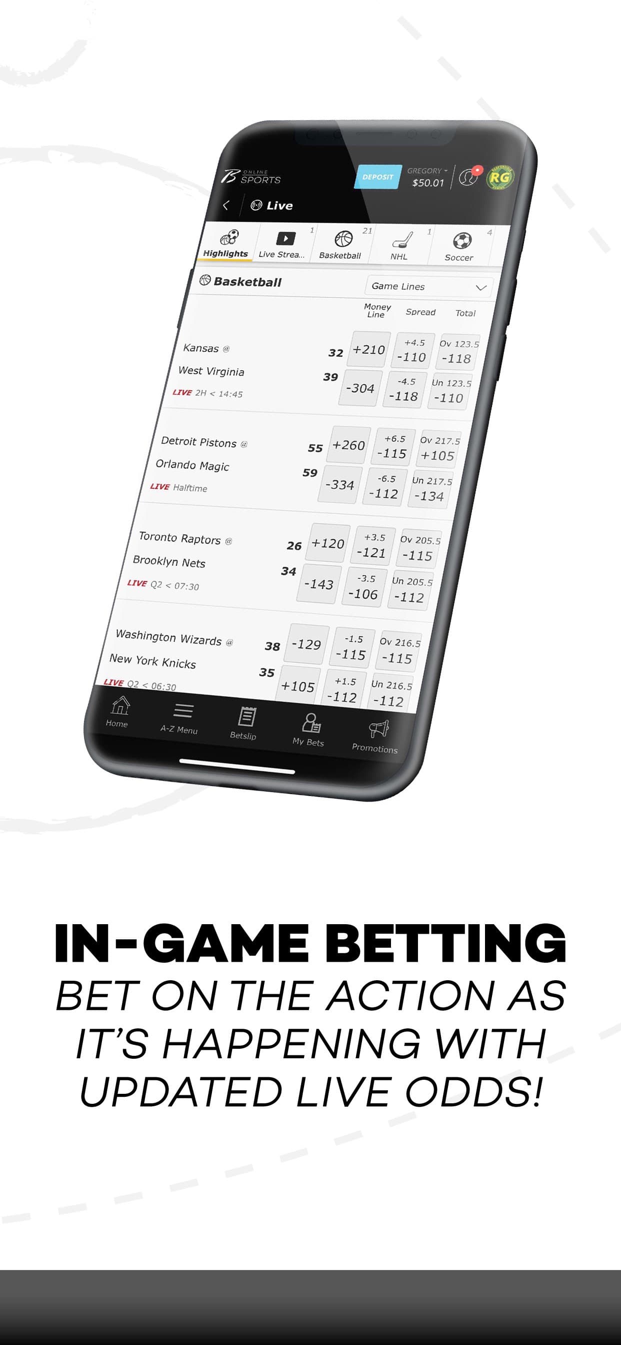 Borgata - Online NJ Sportsbook screenshot 4 - screenshot