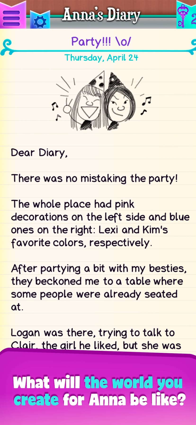 Dear Diary - Interactive Story screenshot 3 - screenshot