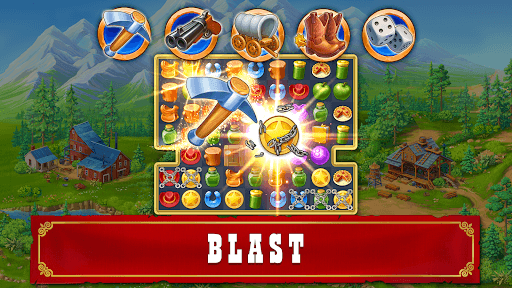Jewels of the Wild West・Match3 screenshot 9 - screenshot