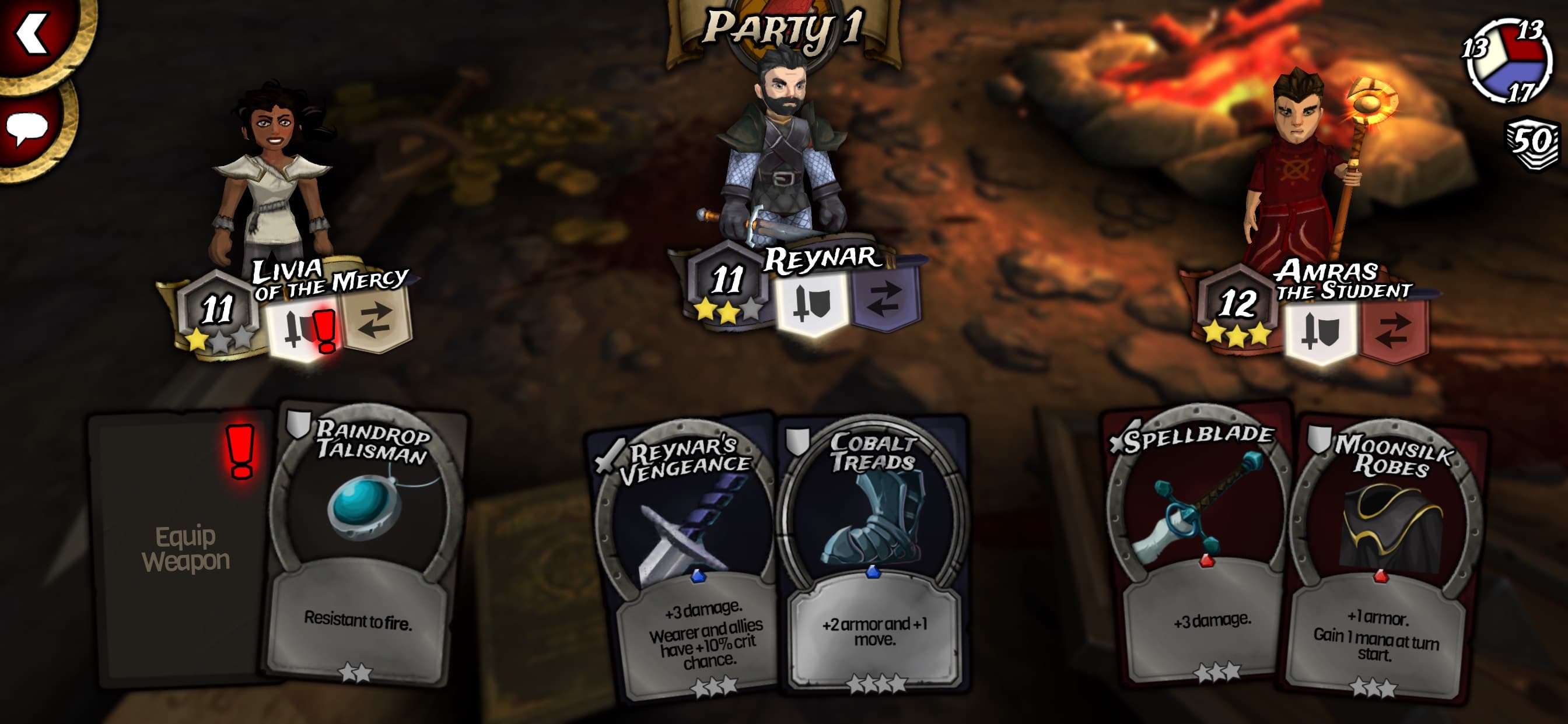 Traitors Empire Card RPG screenshot 4 - screenshot