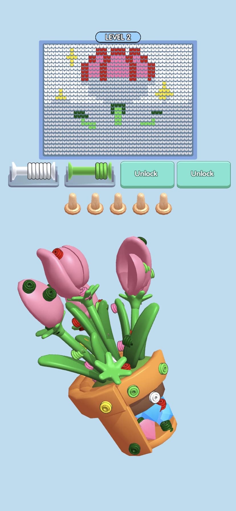 Wool Master 3D - Thread Sort screenshot 8 - screenshot