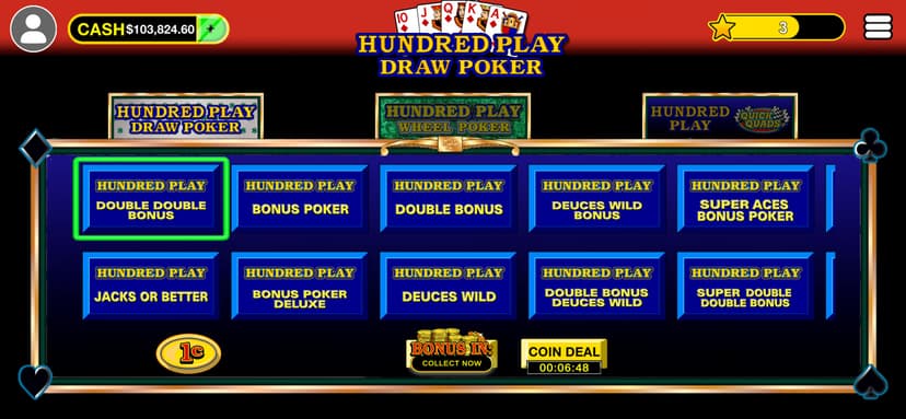 Hundred Play Draw Poker screenshot 2 - screenshot