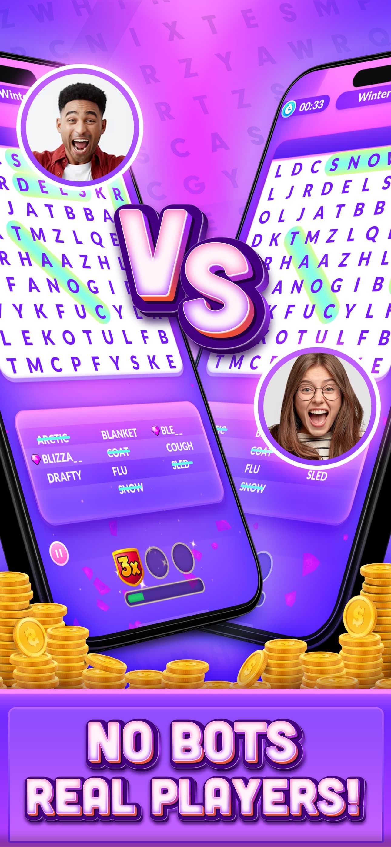 Real Money Word Search Skillz screenshot 3 - screenshot