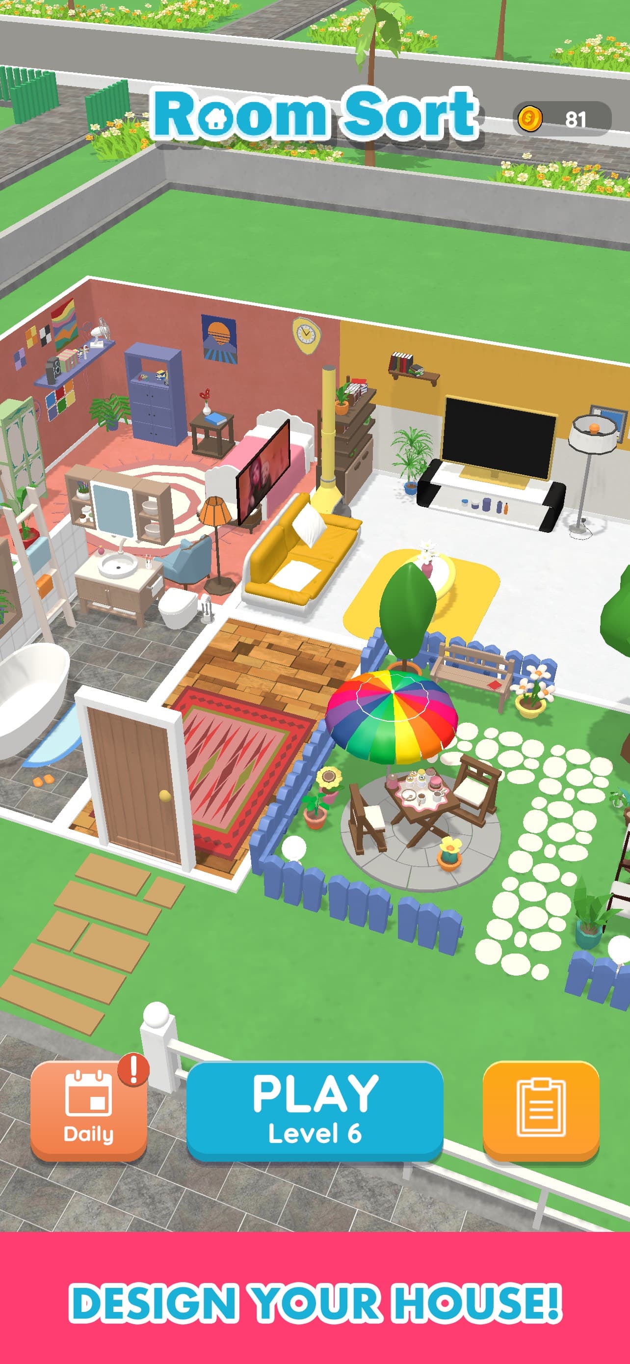 Room Sort - Floor Plan Puzzle screenshot 6 - screenshot