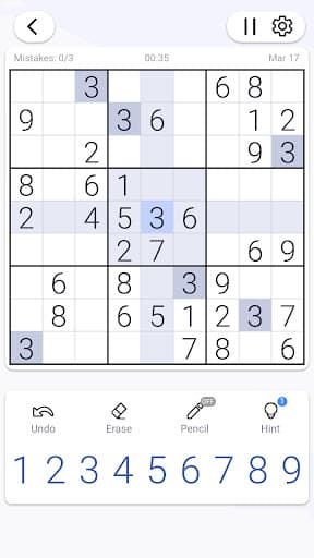 Sudoku - Classic Sudoku Puzzle screenshot 3 - screenshot