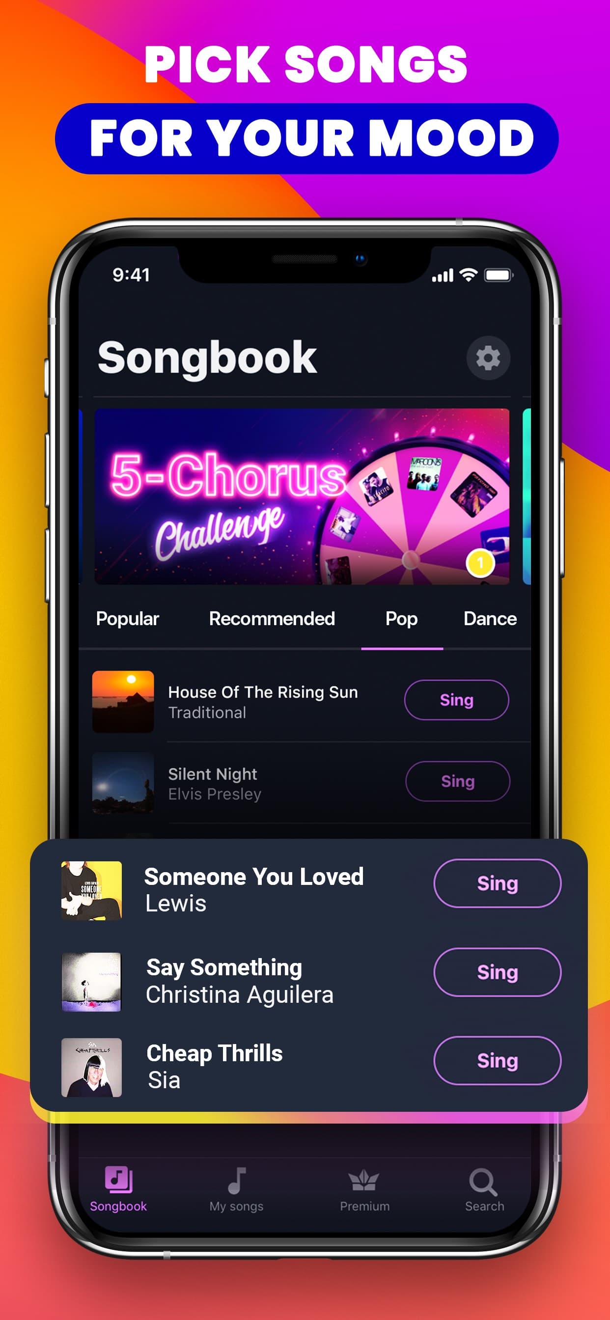 Karaoke Songs - Voice Singing screenshot 2 - screenshot