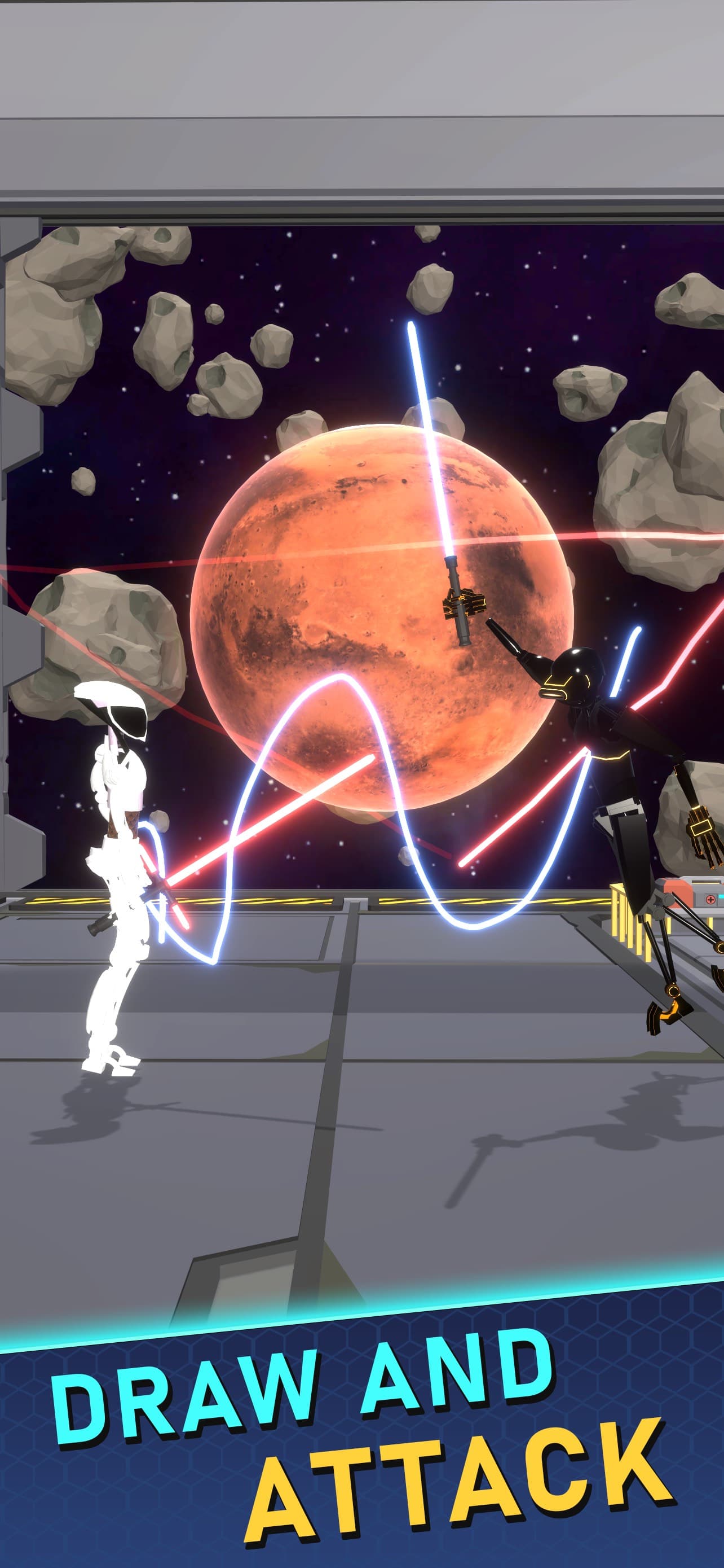 Robot Fighting: Draw Battle screenshot 1 - screenshot