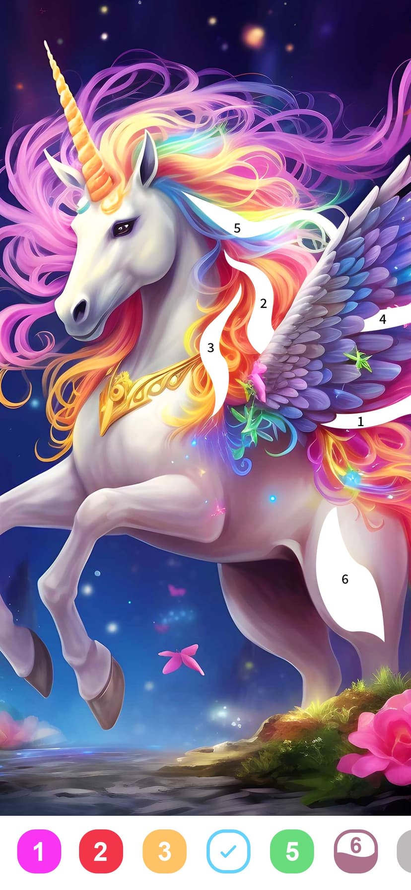 Fantasy Color-Color by Number screenshot 7 - screenshot