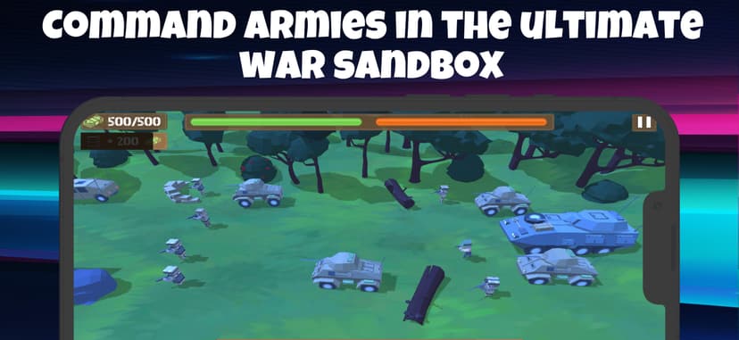 Border Wars: Army Games RTS screenshot 8 - screenshot
