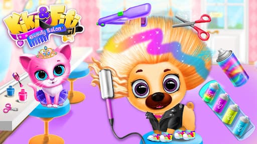 Kiki & Fifi Pet Beauty Salon screenshot 1 - screenshot