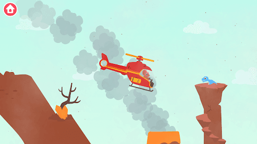 Dinosaur Helicopter Kids Games screenshot 3 - screenshot