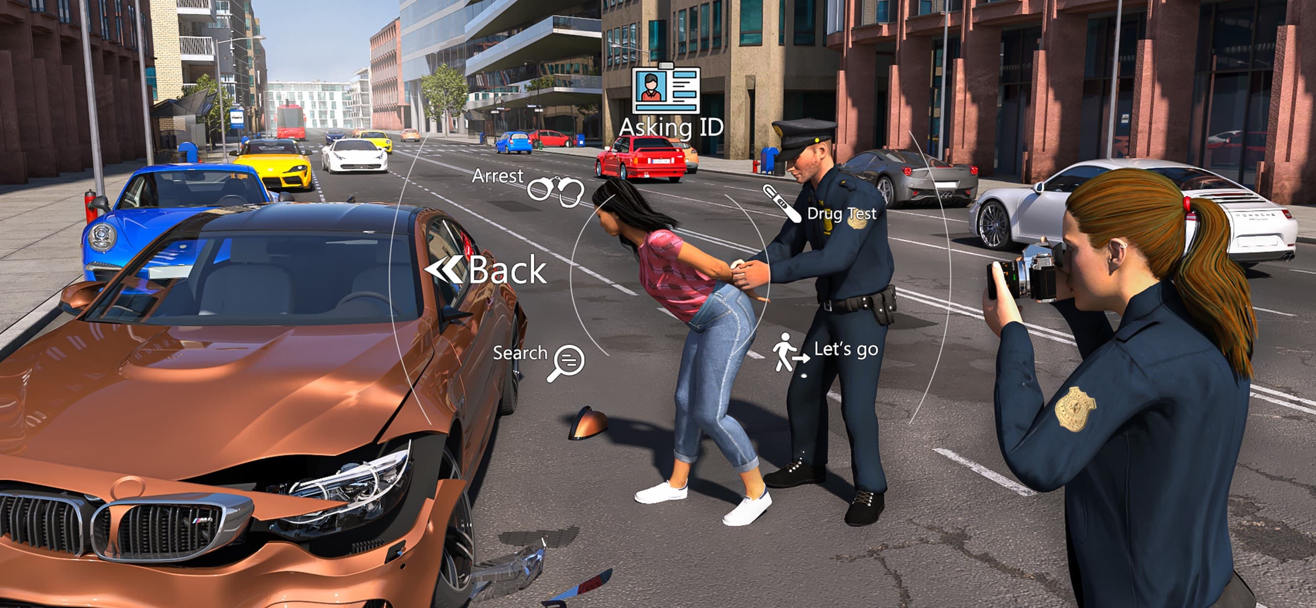 Patrol Officer Police Games 3D screenshot 1 - screenshot
