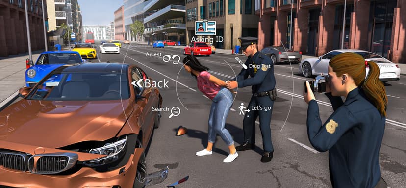 Patrol Officer Police Games 3D screenshot 1 - screenshot
