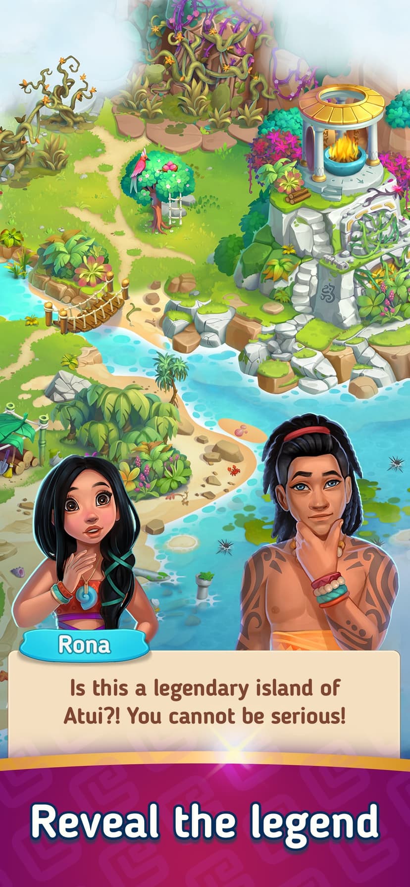 Merge Islanders: Tropical Town screenshot 1 - screenshot