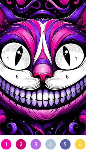 Macabre Color Paint By Number screenshot 5 - screenshot