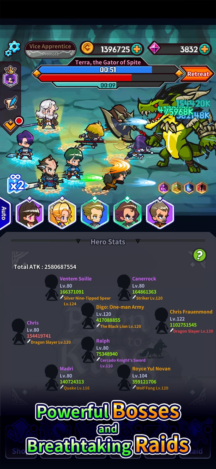 From Pawn to King - Idle RPG screenshot 1 - screenshot
