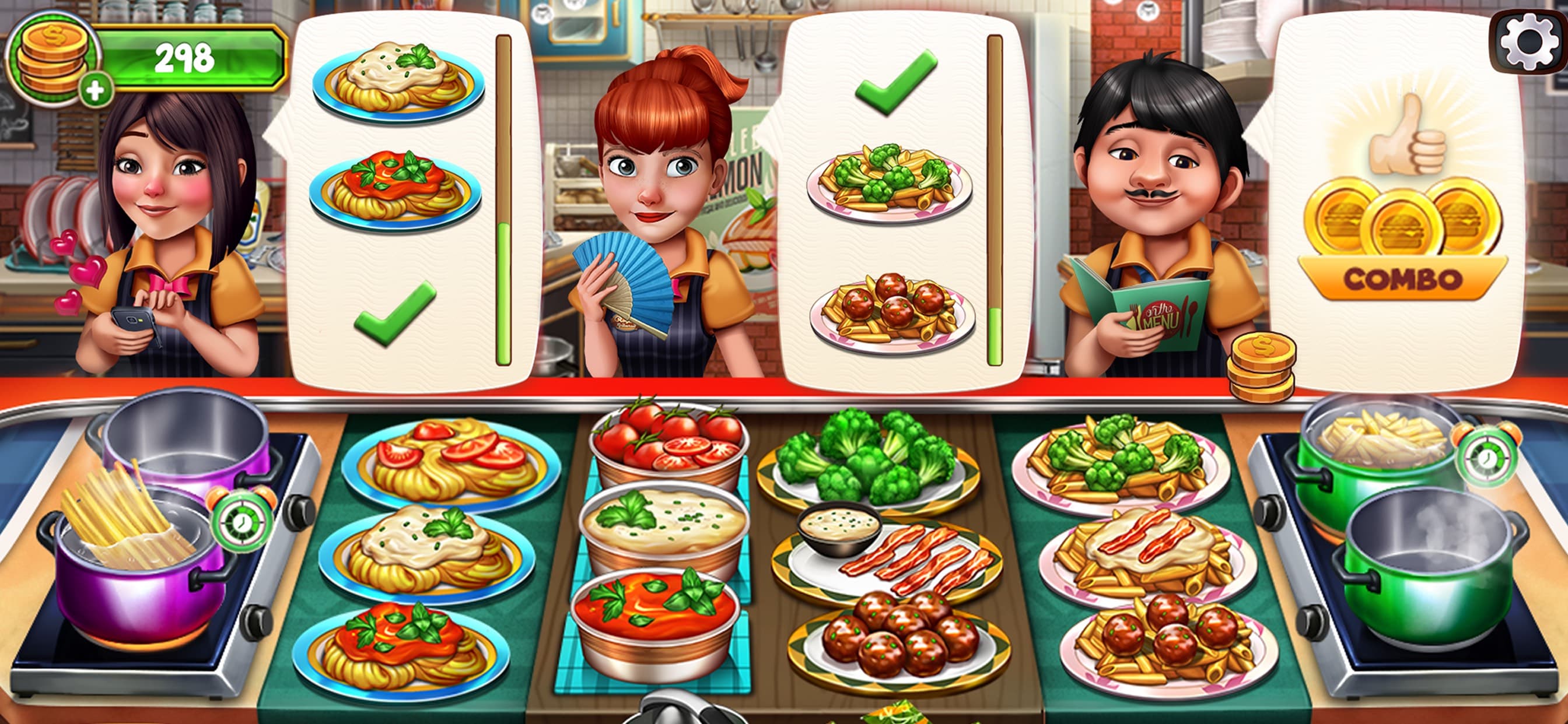 Cooking Team: Restaurant Games screenshot 1 - screenshot