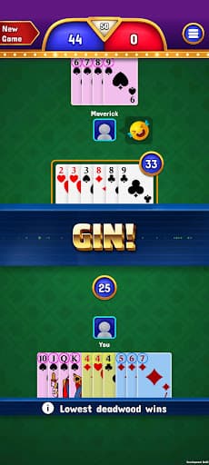 Gin Rummy - Classic Card Game screenshot 2 - screenshot