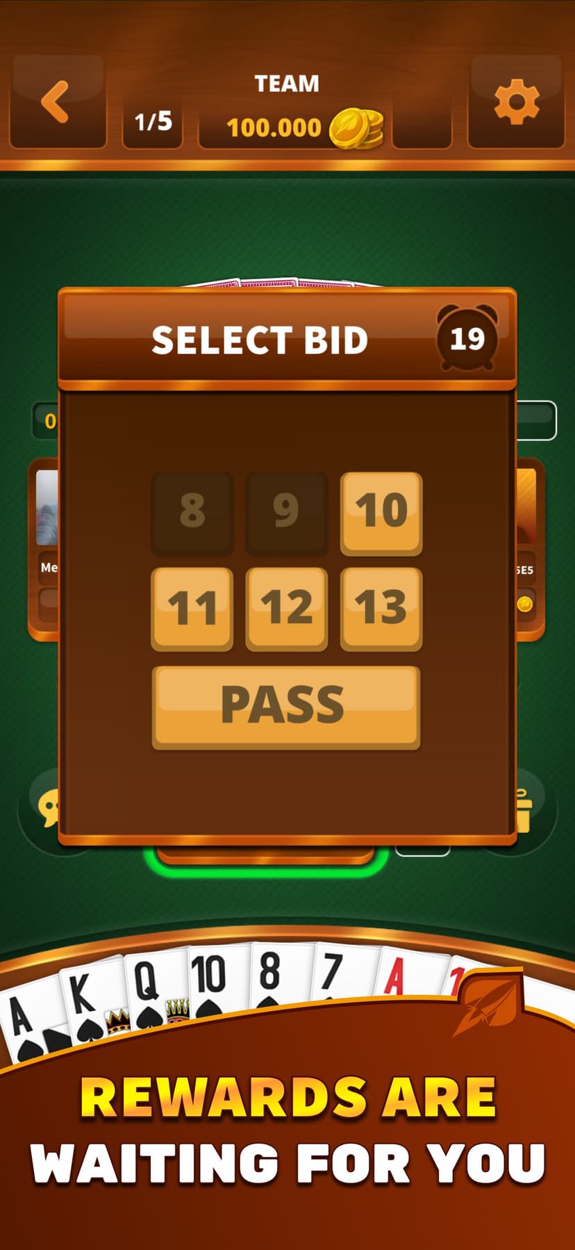 Batak Online HD - Spades screenshot 4 - screenshot