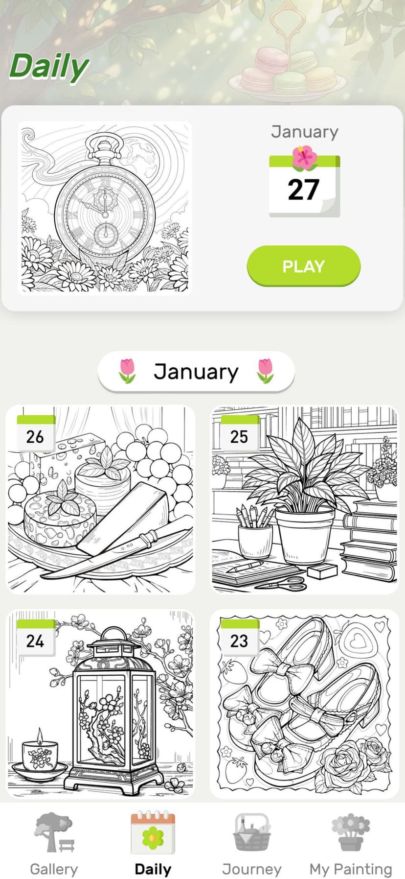 Slow Living Coloring Book screenshot 7 - screenshot