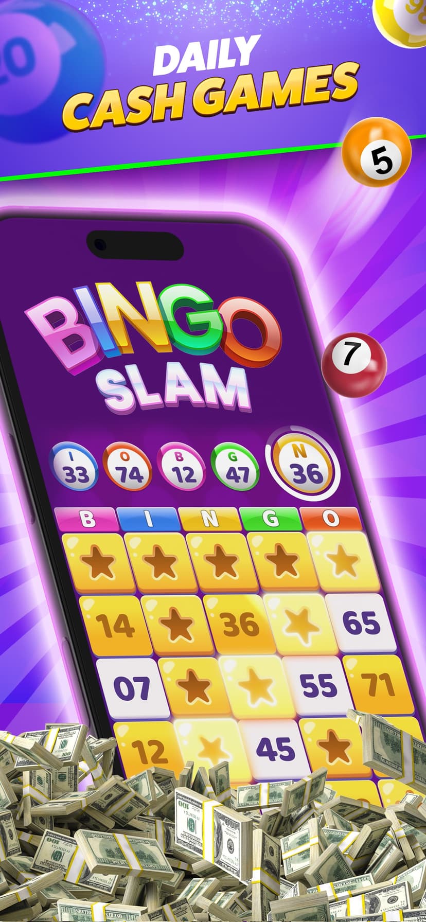 Bingo, Solitaire - Cash Games screenshot 1 - screenshot