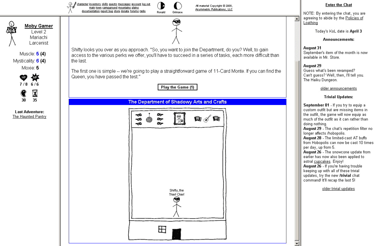 Null - screenshot