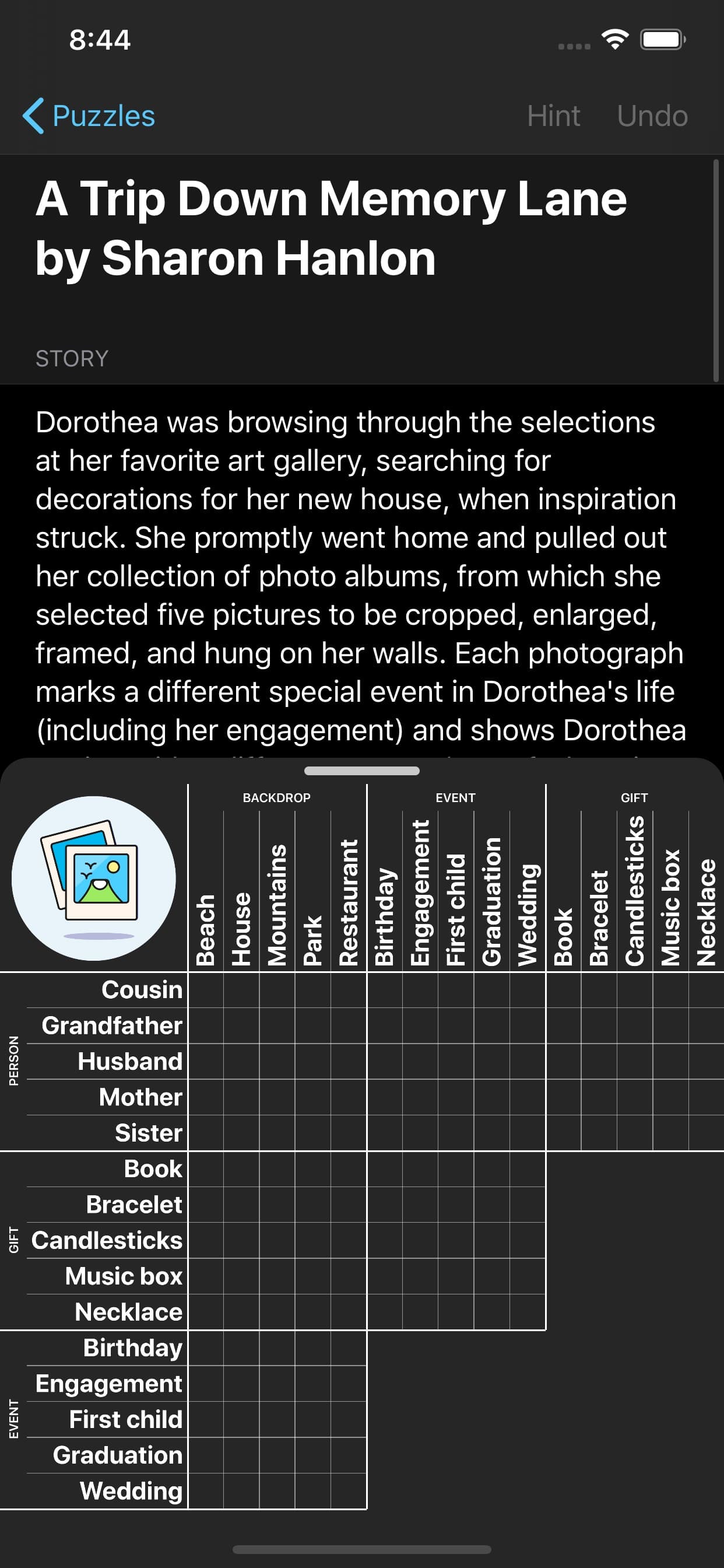 Hard Penny Dell Logic Puzzles screenshot 8 - screenshot