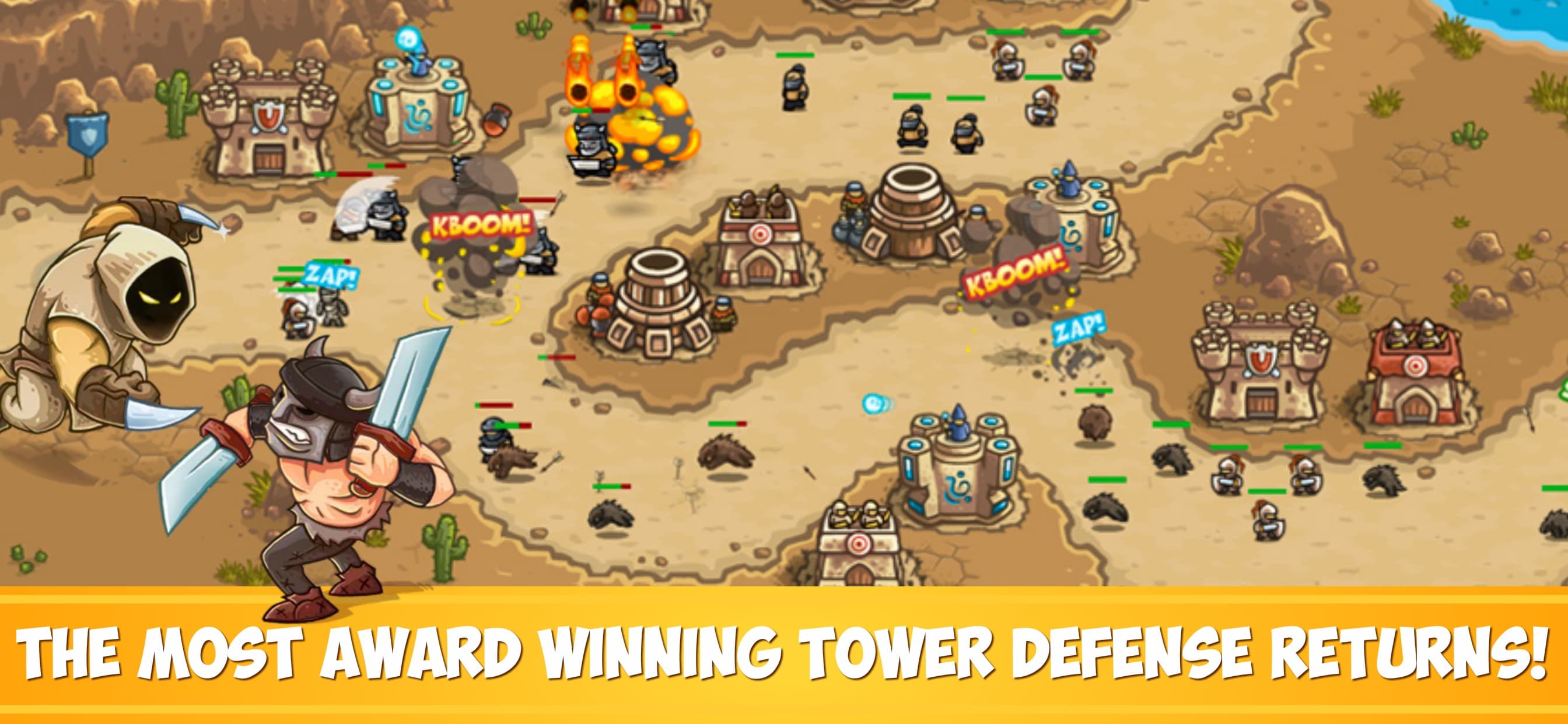 Kingdom Rush Frontiers TD screenshot 1 - screenshot