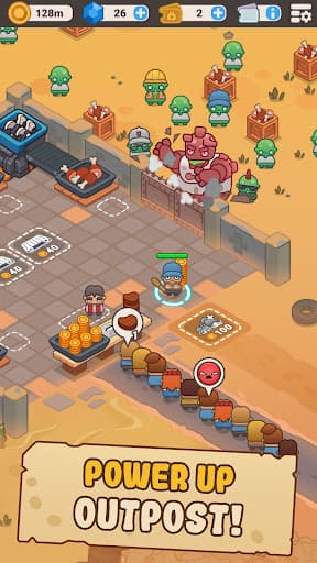 Idle Outpost: Upgrade Games screenshot 4 - screenshot