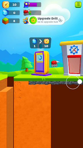 Ground Digger: Lava Hole Drill screenshot 2 - screenshot