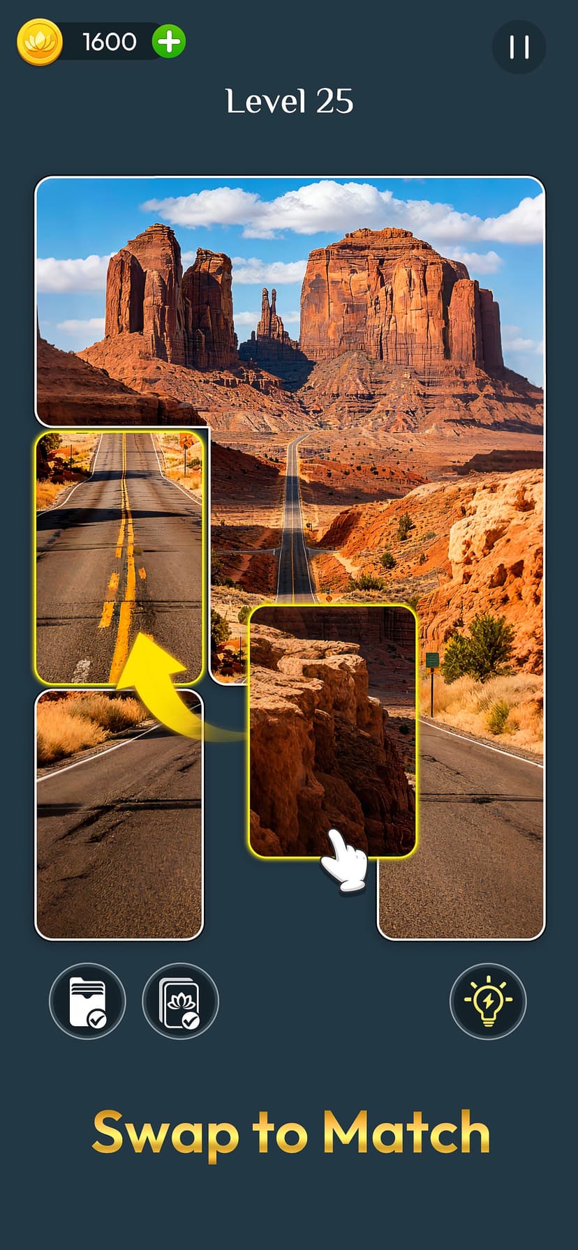 Jigmatch - Solitaire Puzzle screenshot 1 - screenshot