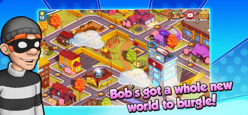 Robbery Bob 2 - Comic Thief! screenshot 1 - screenshot
