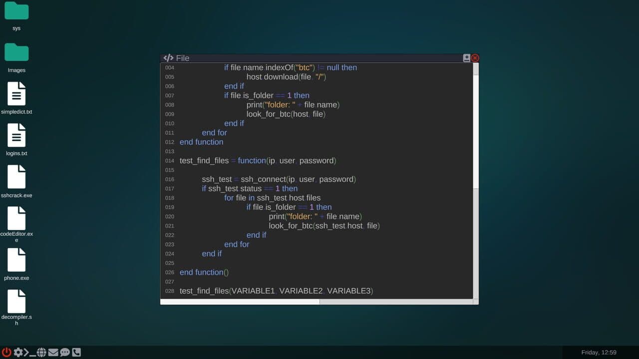 Null - screenshot