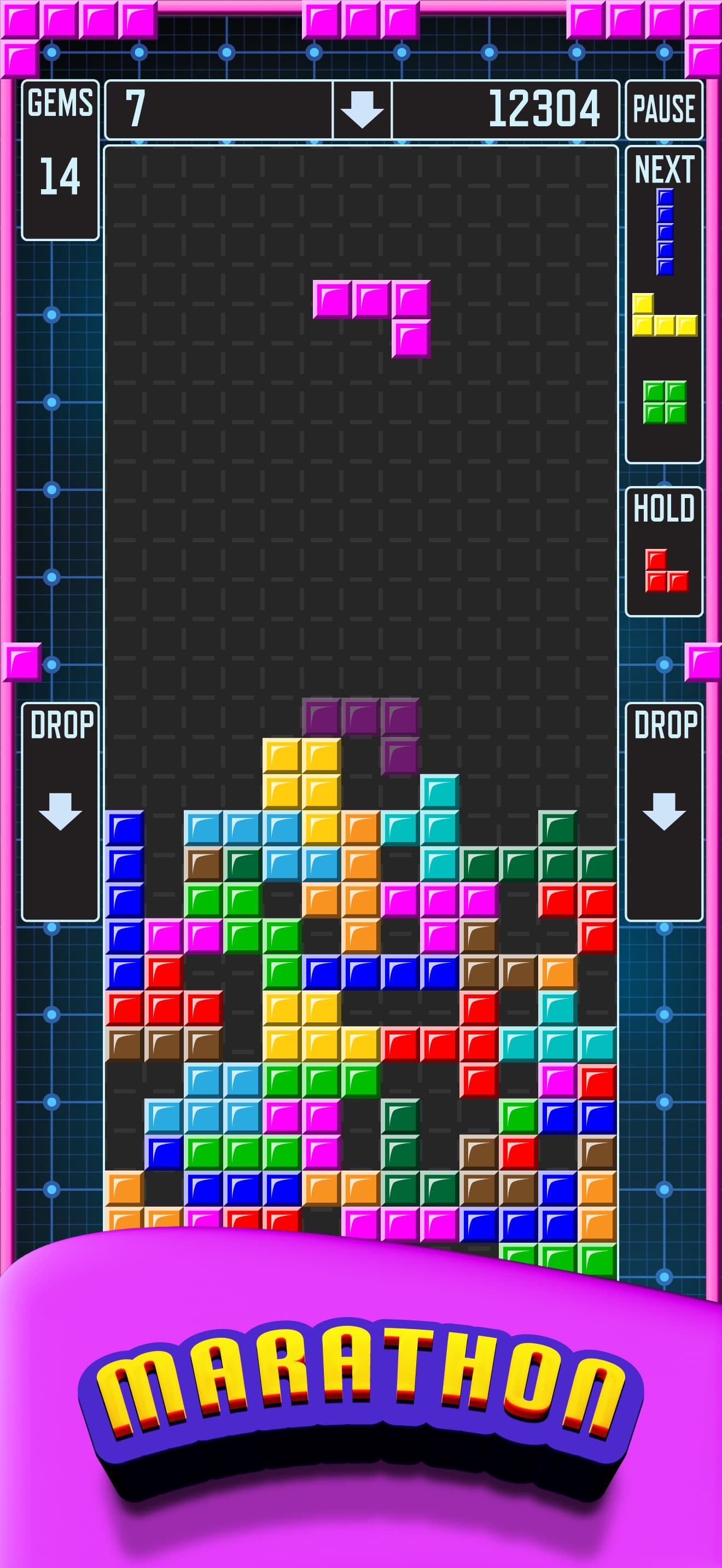 Pentix Nova - Falling Blocks screenshot 5 - screenshot