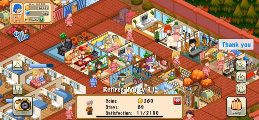 Hotel Story: Resort Simulation screenshot 1 - screenshot