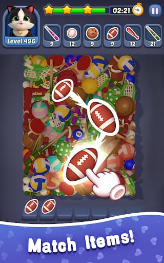 Kitten Match 3D screenshot 3 - screenshot
