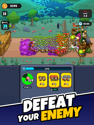 Tiny Warriors Rush - Idle TD screenshot 9 - screenshot