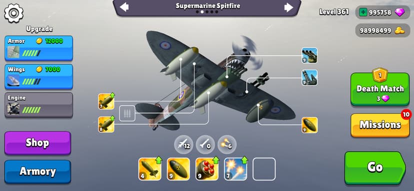 Bomber Ace: WW2 war plane game screenshot 2 - screenshot