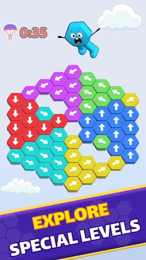 Hexa Run®: Hexa Puzzle Game screenshot 3 - screenshot