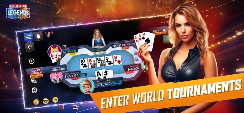 Texas Holdem: Poker Legends screenshot 1 - screenshot