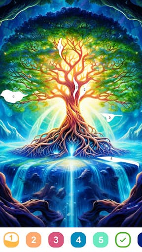 Fantasy Color-Color by Number screenshot 20 - screenshot