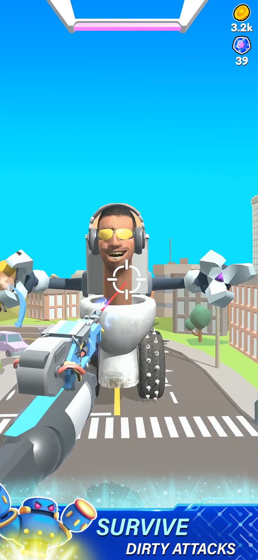 Mechangelion - Robot Fighting screenshot 1 - screenshot