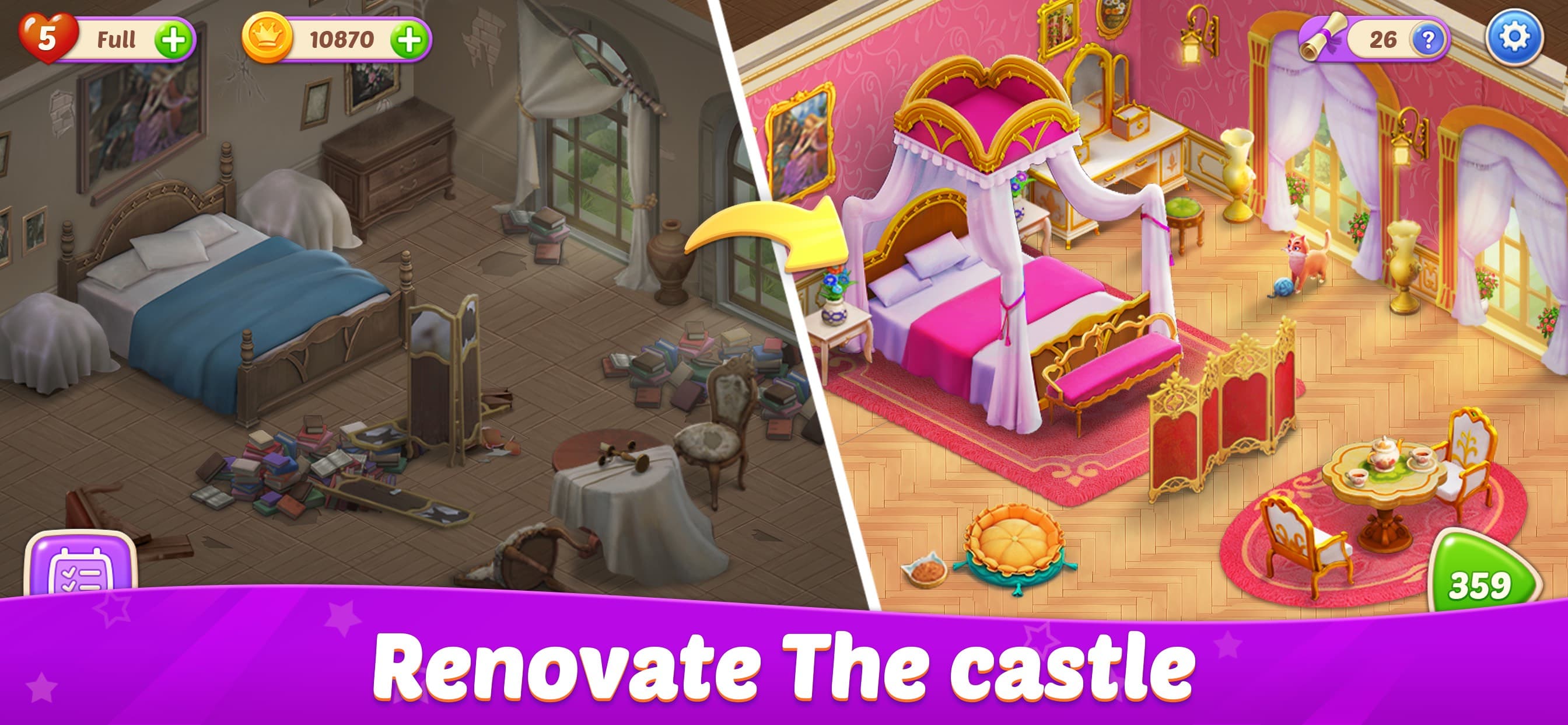 Castle Story: Puzzle & Choice screenshot 1 - screenshot